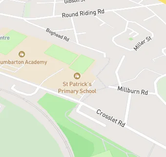 map for St Patrick's Primary School