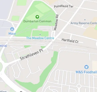 map for Strathleven Care Home