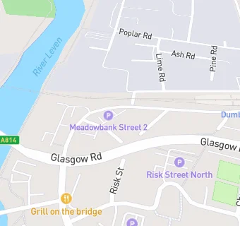 map for Lloyds Pharmacy (19-20 Station Road, Dumbarton)