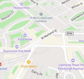 map for Haymarket Bar