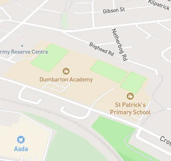 map for Dumbarton Academy