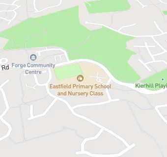 map for Eastfield Primary School