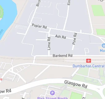 map for Dumbarton Service Station