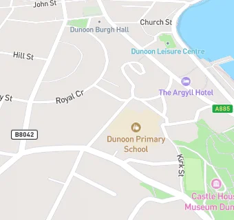 map for Dunoon Primary School Early Learning Centre