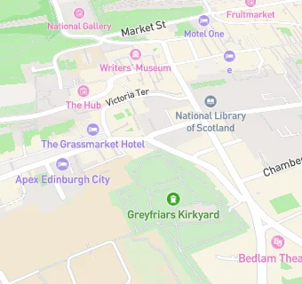 map for Grassmarket Cafe & Grassmarket Community Project