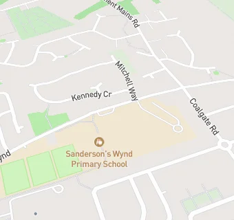 map for Sanderson's Wynd Primary School