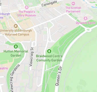 map for BRAIDWOOD CENTRE