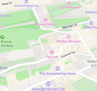 map for Equi's Edinburgh