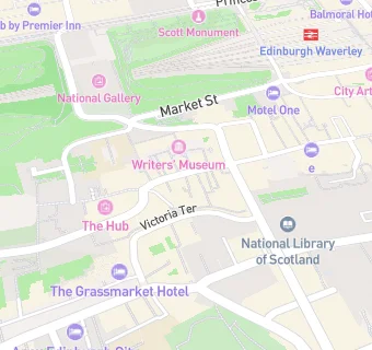 map for The Patrick Geddes Centre