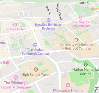 map for Holyrood 9A