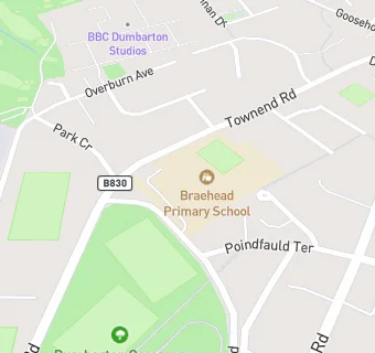 map for Braehead Primary School