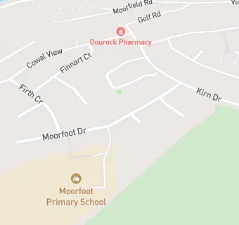 map for Moorfoot Nursery Class