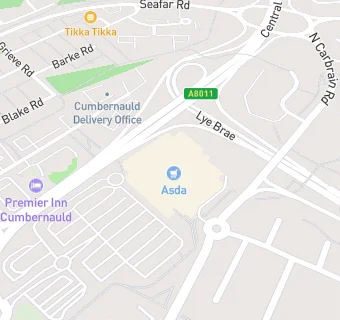 map for Asda Stores Ltd