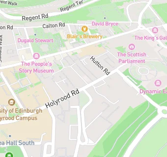 map for Holyrood Dental Care