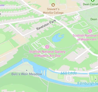 map for Scottish National Gallery Of Modern Art One