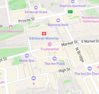 map for Market Street Hotel