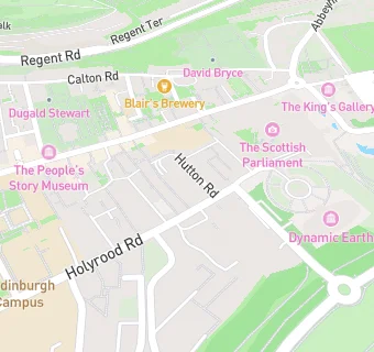 map for Macdonald Holyrood Hotel