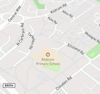 map for Kildrum Primary School