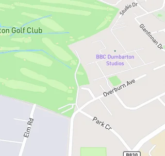 map for Dumbarton Golf Club