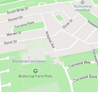 map for Drumbrae Care Home