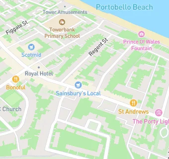 map for Mydentist Portobello