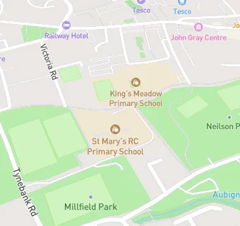 map for St Mary's Nursery Class