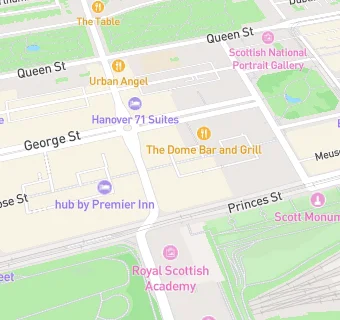 map for Premier Inn