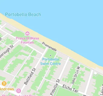 map for Portobello Swim Centre