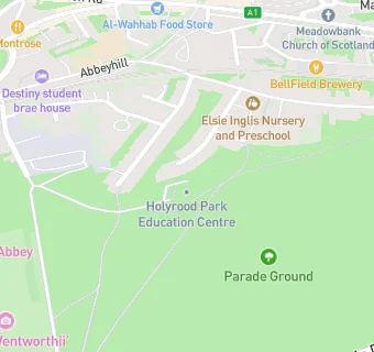 map for Holyrood Education Centre