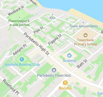 map for Findlays Of Portobello