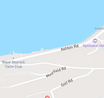 map for Royal Gourock Yacht Club