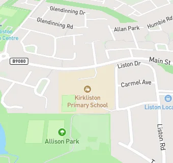 map for Kirkliston Primary School