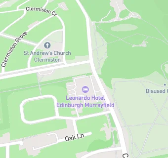 map for Leonardo Hotel Edinburgh Murrayfield