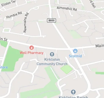 map for Kirkliston Community Church