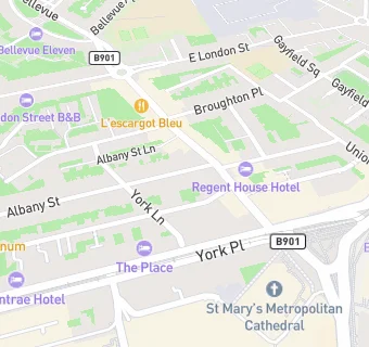 map for Albany Hotel