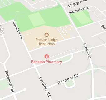 map for Bankton Pharmacy