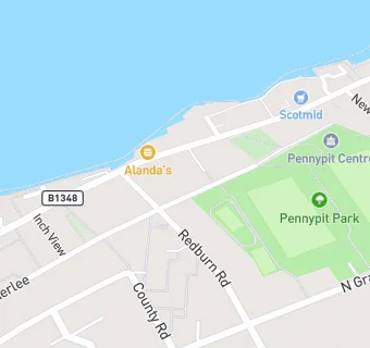 map for Puffin Playgroup and Prestonpans After School Club