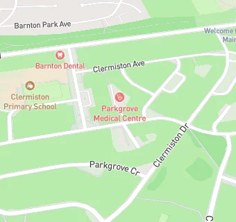 map for Parkgrove Medical Practice