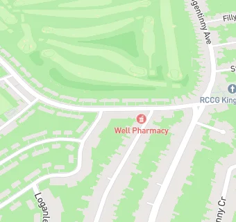 map for Well Pharmacy