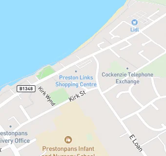 map for Prestonpans Labour Club