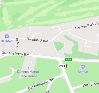 map for Flying Colours Nursery, Barnton