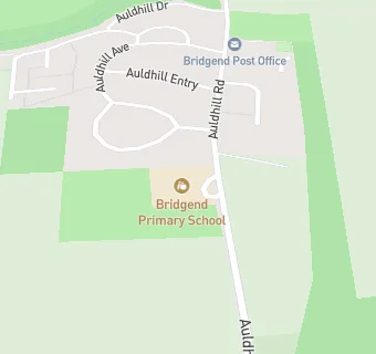 map for Bridgend Primary School