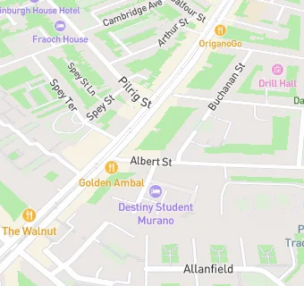 map for Albert Street Butchers