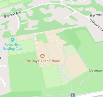 map for The Royal High School