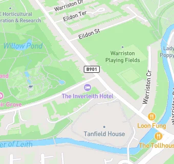 map for Inverleith Hotel