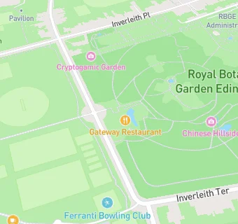 map for Royal Botanics - John Hope Building