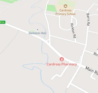 map for Cardross Pharmacy