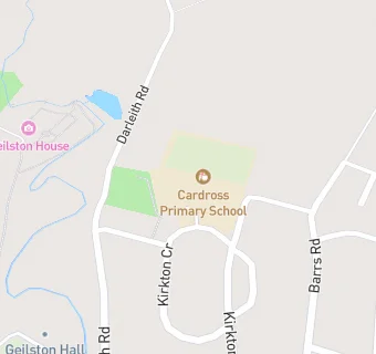 map for Cardross Primary School