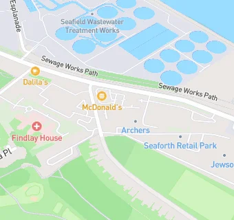 map for McDonald's Restaurant