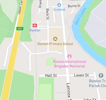 map for Renton Bowling Club